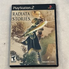 Radiata Stories PlayStation 2 PS2 COMPLETE Video Game With Manual And Case