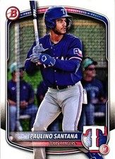 2025 Bowman #BP-72 Paulino Santana Prospects