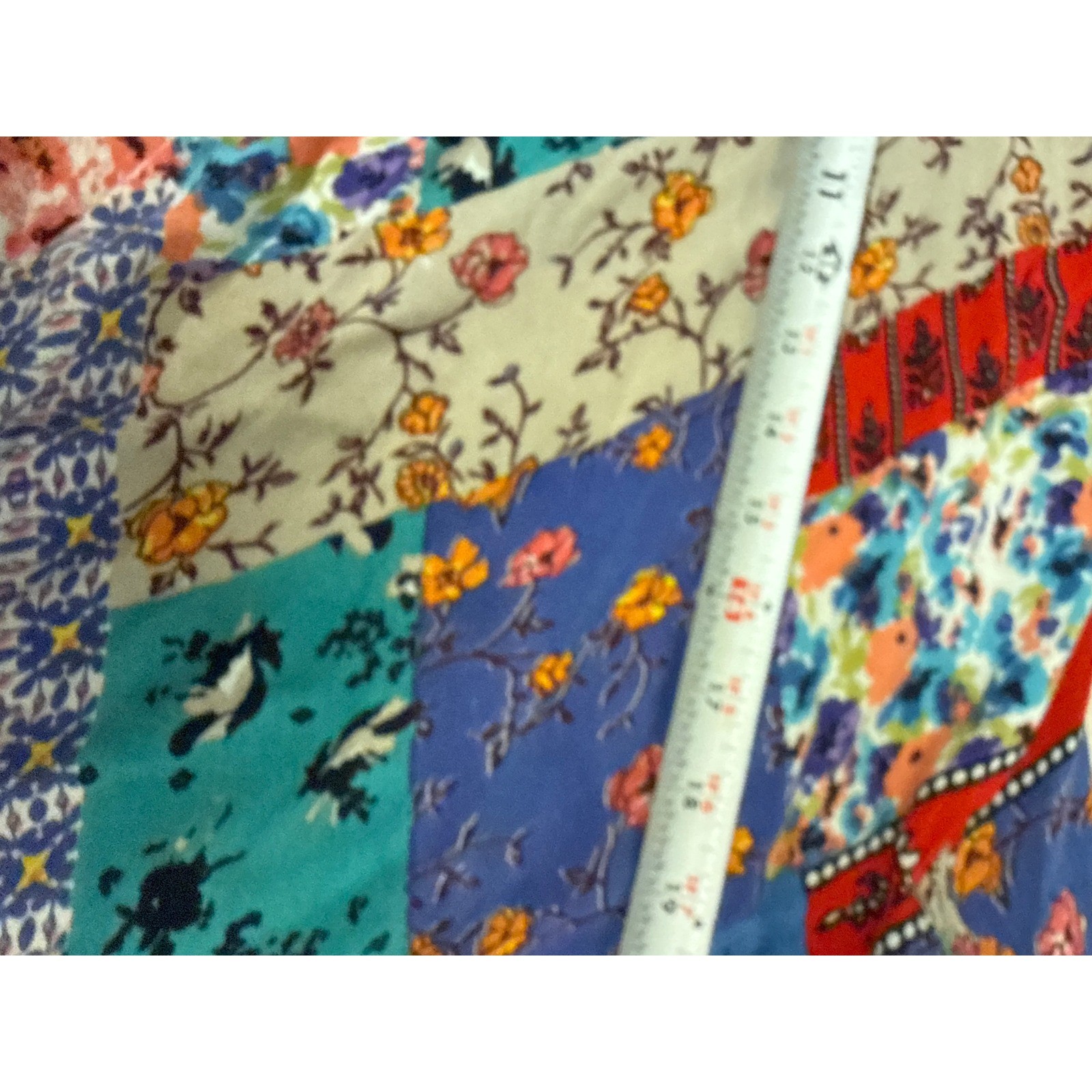 Sacred Threads Patchwork Dusters/m Open Front Lig… - image 16