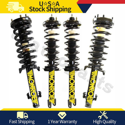 Monroe OEM Front & Rear Struts For 2008-2012 Honda Accord with Warranty_tt