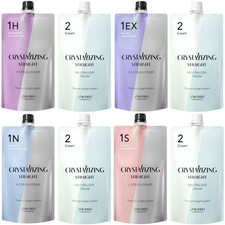 SHISEIDO Crystallizing Hair Straightener 400g Neutralizing Cream Rebonding Set
