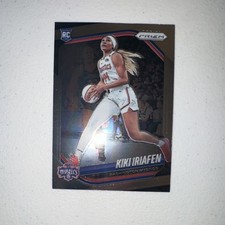 Kiki Iriafen - 2025 Panini Prizm WNBA Rookie #72 Washington Mystics Basketball