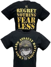 John Cena Regret Nothing Fear Less Chaingang Black T-shirt