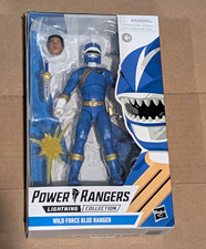 Hasbro Power Rangers Lightning Collection Wild Force Blue Ranger Figure