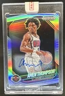 2024-25 Panini Prizm Black Amen Thompson Auto Silver Prizm #76 Rockets