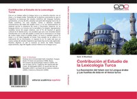 Sami El Mushtawi | ContribucióN Al Estudio De La LexicologíA Turca | Taschenbuch