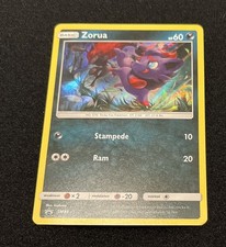 Pokemon Zorua SM83 Holo Stella Nera Promo LP Sole e Luna Carta Pokemon