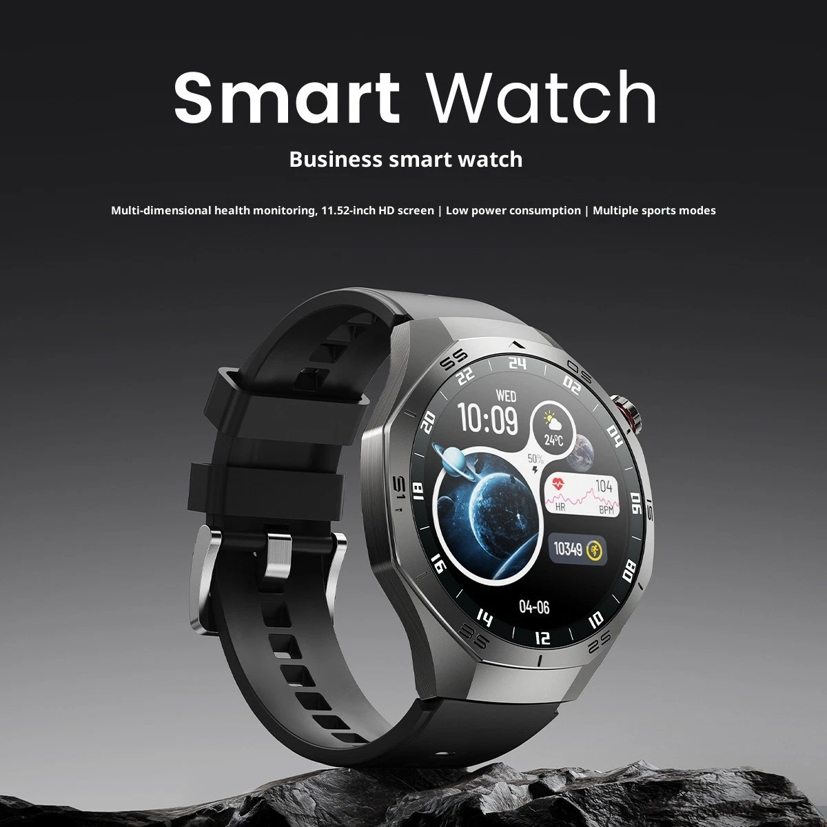 Smart Watch Bluetooth Calling Camera TFT Touch Screen Milanese Steel Sport Band