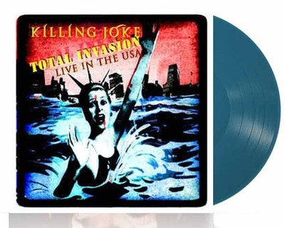 Killing Joke Total Invasion Live In The USA BLUE VINYL LP Cadiz Entertainment
