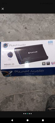 Planet Audio MB600.2D MINI BANG 600W High Output 2 Channel Class D Amplifier New