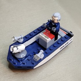 Lego Marvel Super Heroes Captain Stacy and Boat  #76059  LEGO