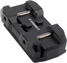 Picatinny Arca Swiss Plate, 2.75 Rail Mount for Rifle Black 