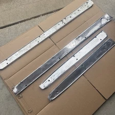 1957  1958  Cadillac Sill Step Scuff Threshold Plate Fit 4 Door Models(4 Pieces)