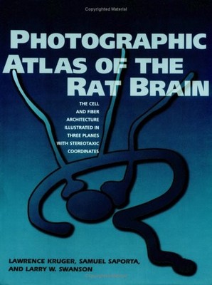 PHOTOGRAPHIC ATLAS OF THE RAT BRAIN: THE CELL AND FIBER By Lawrence Kruger VG