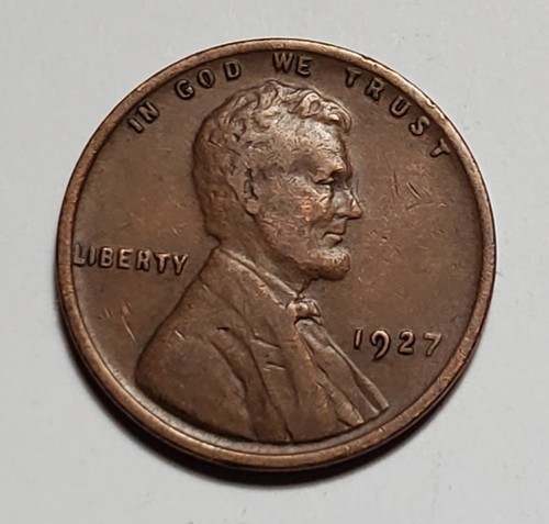 1927 P LINCOLN WHEAT PENNY #C9074