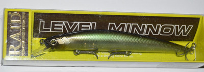 raid Japan level minnow 5'' 1/2oz  kanamoroko bass jerkbait