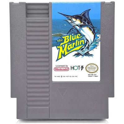 Nintendo Entertainment System NES - The Blue Marlin - NES-8N-USA