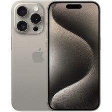 Apple iPhone 15 Pro 5G T-Mobile 128GB Natural Titanium Excellent Conditon