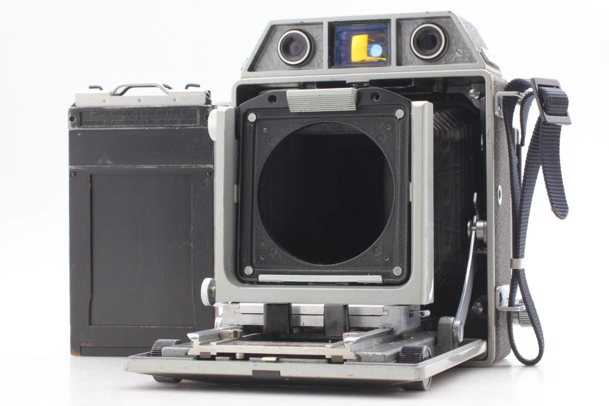 Wirgin ヴィルジン 蛇腹フィルムカメラ 6×9 Prontor-S No. 359 MAMIYA-6 There's a hole in the bellows of the automatic