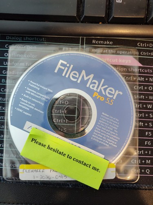 #ad FileMaker Pro 5.5 With Serial Key $63.75