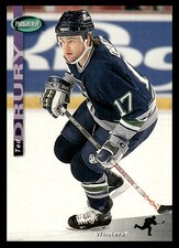 1994-95 Parkhurst Ted Drury #96 Hartford Whalers NHL Hockey Base Set
