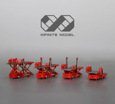 1/200 trepel champ 70 aeroporto rosso caricatore carico rifinito dipinto stampato modello 3D