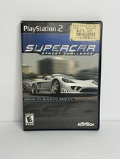 Supercar Street Challenge PS2 PlayStation 2 Complete CIB Tested Authentic