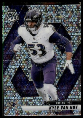 2025 Panini Mosaic #13 Kyle Van Noy Mosaic No Huddle Silver