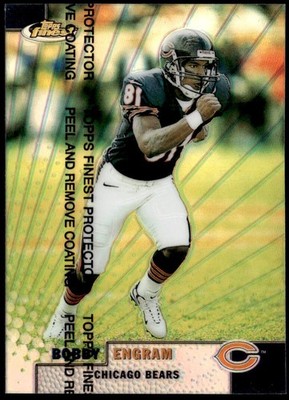 1999 Finest #111 Bobby Engram Refractors W/ Coating E1