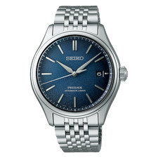 Seiko Presage Classic Series Automatic 40.2 MM Steel Blue Dial Watch SPB525J1