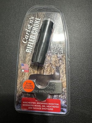 Carlsons Rifled Choke tube 40040 fit Winchester, Browning Invector, Mossberg 500