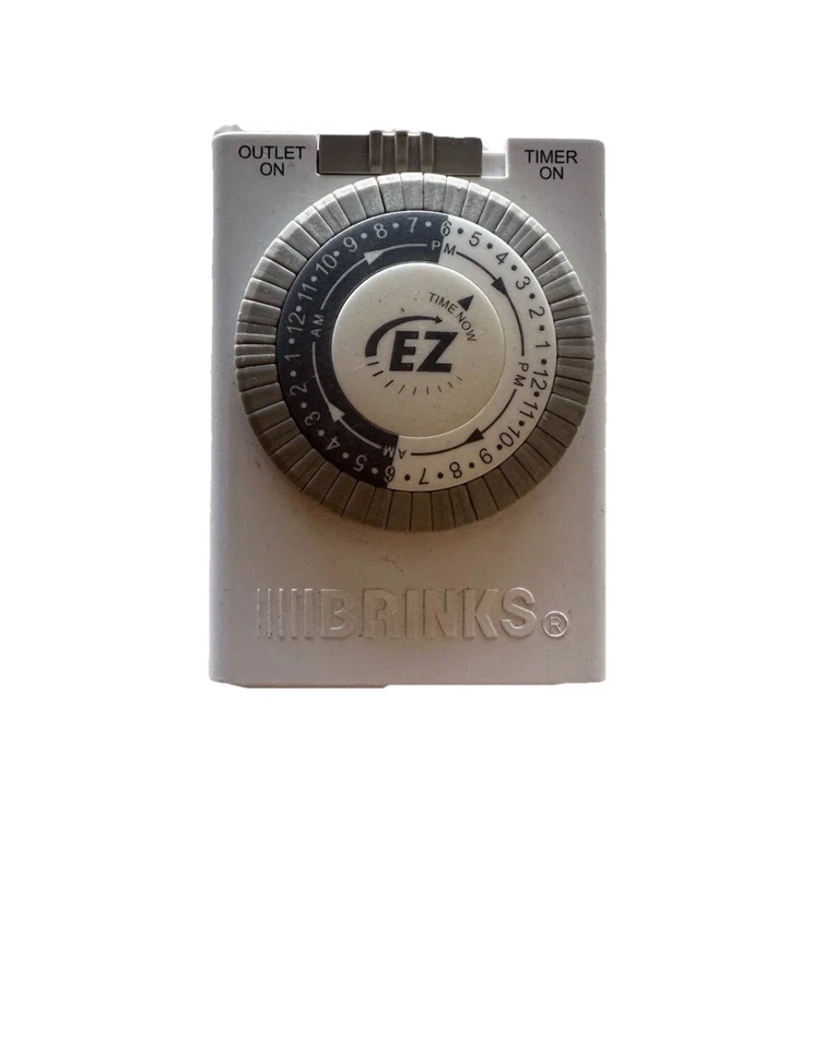 Temporizador mecánico interior Brinks 24 horas EZ tipo: 42-1023 funciona muy bien Foto 2 de 4