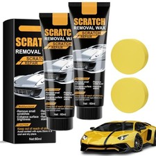 2PCS Car Scratch Removal Wax, Car Scratch Remover,Scratch Remover for Vehicles
