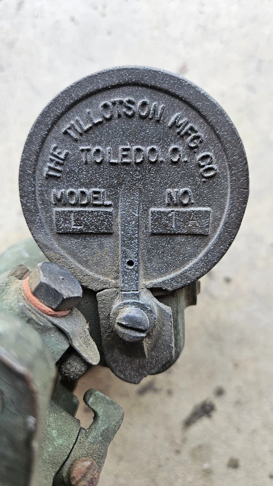 BRASS TILLOTSON CARBURETOR Durant Model L 1A stutz  studebaker  hudson Willys - Image 3 of 4