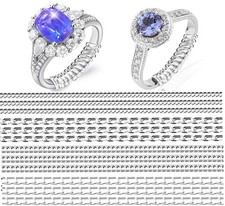 Ring Sizer Adjuster for Loose Rings, 12 Pack 4 Sizes Invisible Ring Guards for W