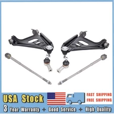 Set of 6 Control Arms Tie Rods Ball Joints Fits 2008-2013 Smart ForTwo US