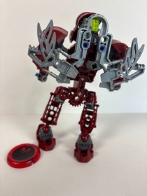 Lego Bionicle 8601 Toa Vakama - complete with instructions + glitter canister