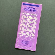 Eastern Airlines System Timetable April 1, 19...