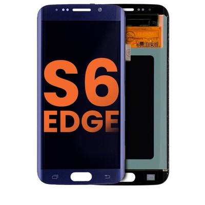 For Samsung Galaxy S6 Edge G925F LCD Display Touch Screen Digitizer Replace Blue