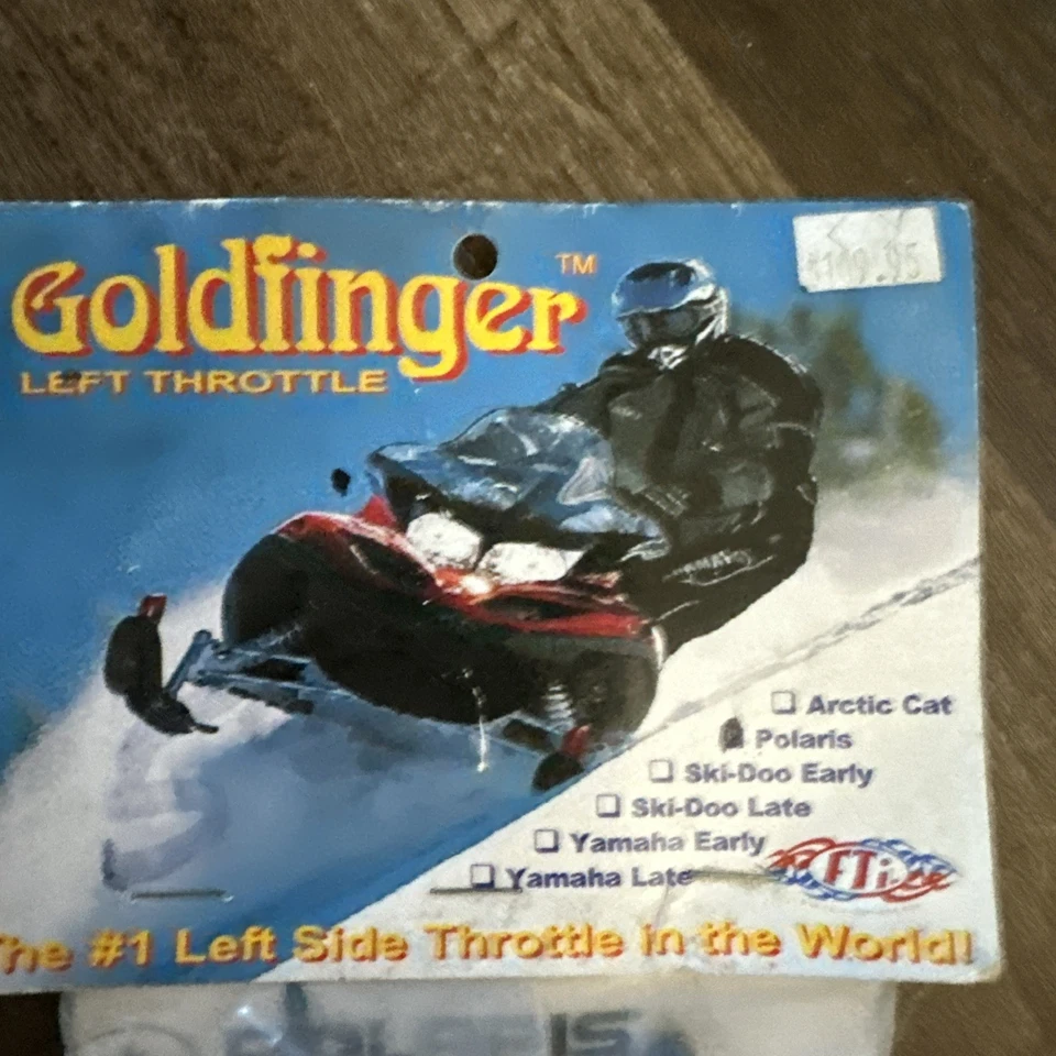 Full Throttle Goldfinger Left Hand Throttle Kit for 1997-2010 Polaris Wide bz - Image 2 of 4