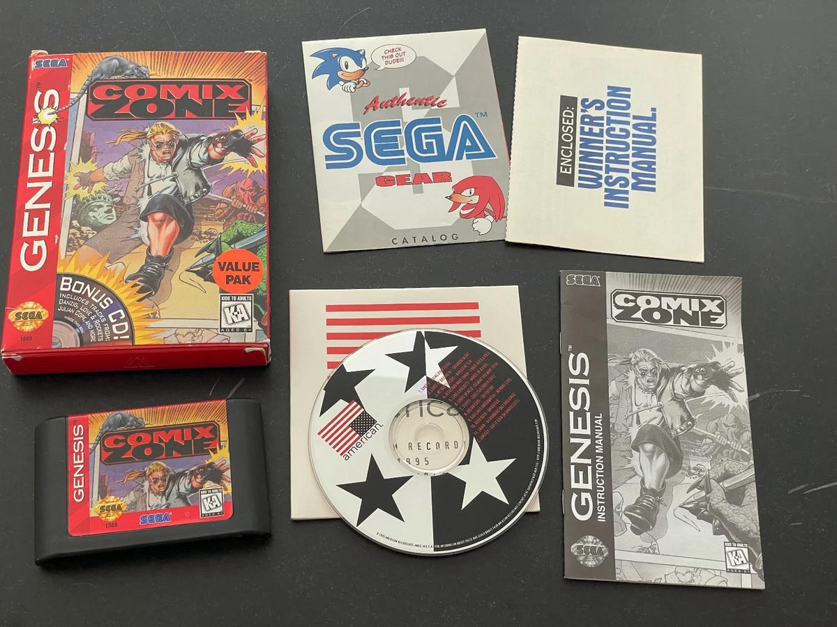 Comix Zone Genesis Video Games for sale | eBay