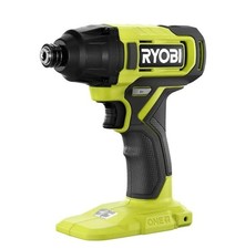 Image of RYOBI ONE+ 18V Cordless 1/4 in Impact Driver Tool Only Green