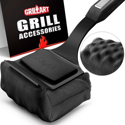 GRILLART Grill Brush Bristle Free. SteamWizards BBQ Replaceable Cleaning Head...