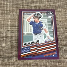 2026 Panini USA Stars And Stripes Baseball Nolan Traeger Purple /199 #128 FM