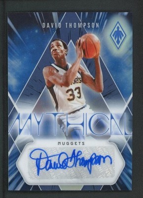 2023-24 DAVID THOMPSON 34/75 AUTO PANINI PHOENIX MYTHICAL AUTOGRAPHS