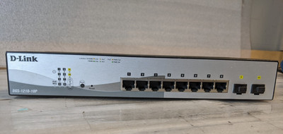 D-Link 10-Port Smart Managed Layer Gigabit Ethernet Switch DGS-1210-10P