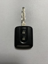 GENUINE NISSAN MICRA NOTE XTRAIL 2 BUTTON REMOTE KEY FOB TESTED & WORKING