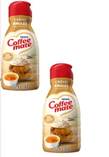 Nestle Coffee Mate Coffee Creamer - Creme Brulee  32 oz (pack of 2)
