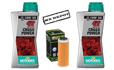KTM OIL KIT MOTOREX CROSS POWER 10w50 & HF652 FILTER KTM EXC-F350 2017 - 2019