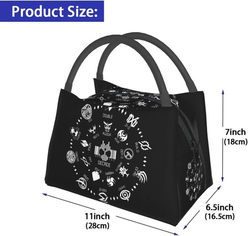 Kingdom Hearts Brotzeittasche/Rucksack Farbe schwarz Oxford-Gewebe Polyester JAPAN NEU - Bild 22 von 45